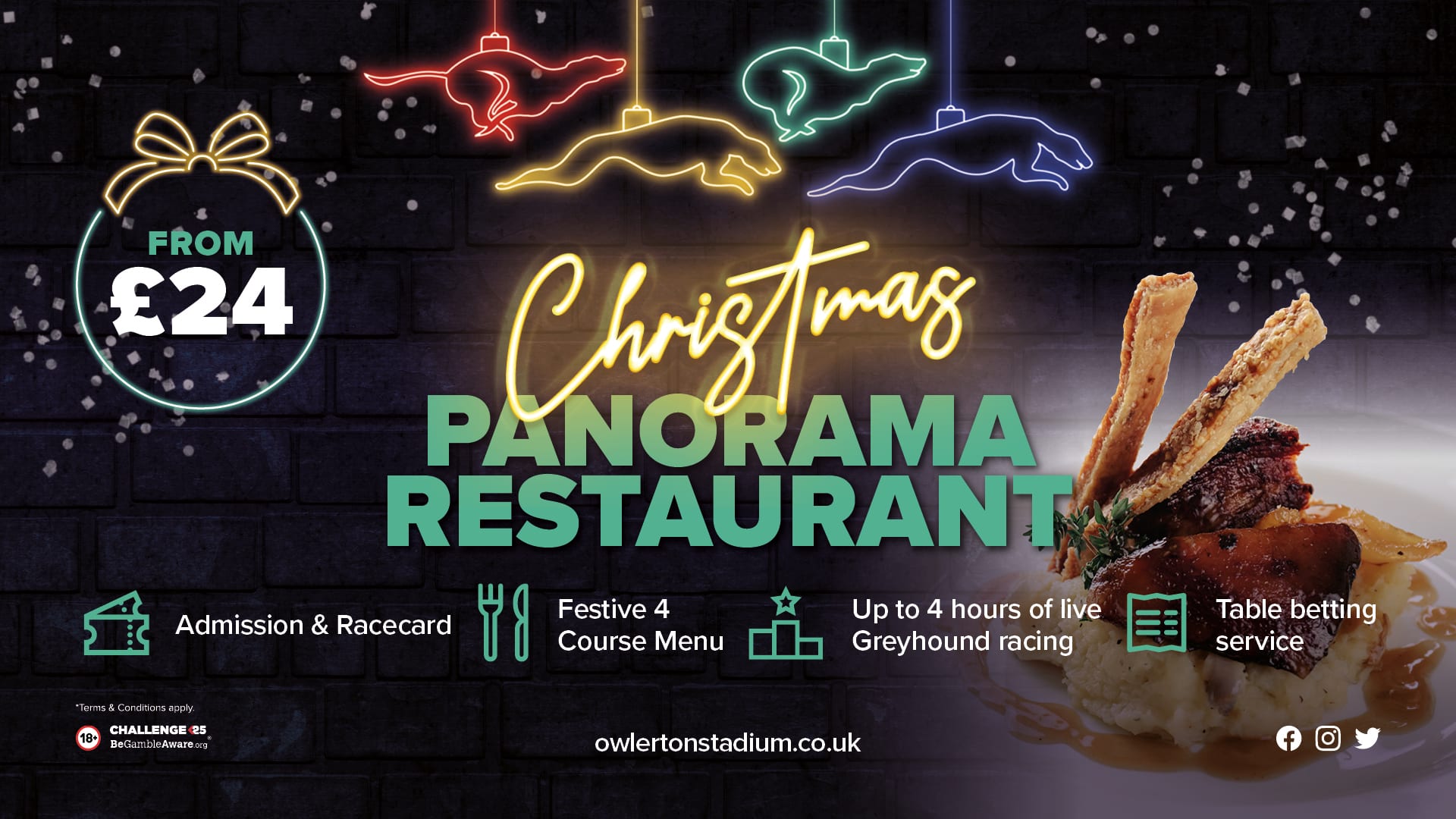 Greyhounds & Garlands: Why Owlerton Stadium is the Best Christmas Night Out in Sheffield! - Owlerton Stadium