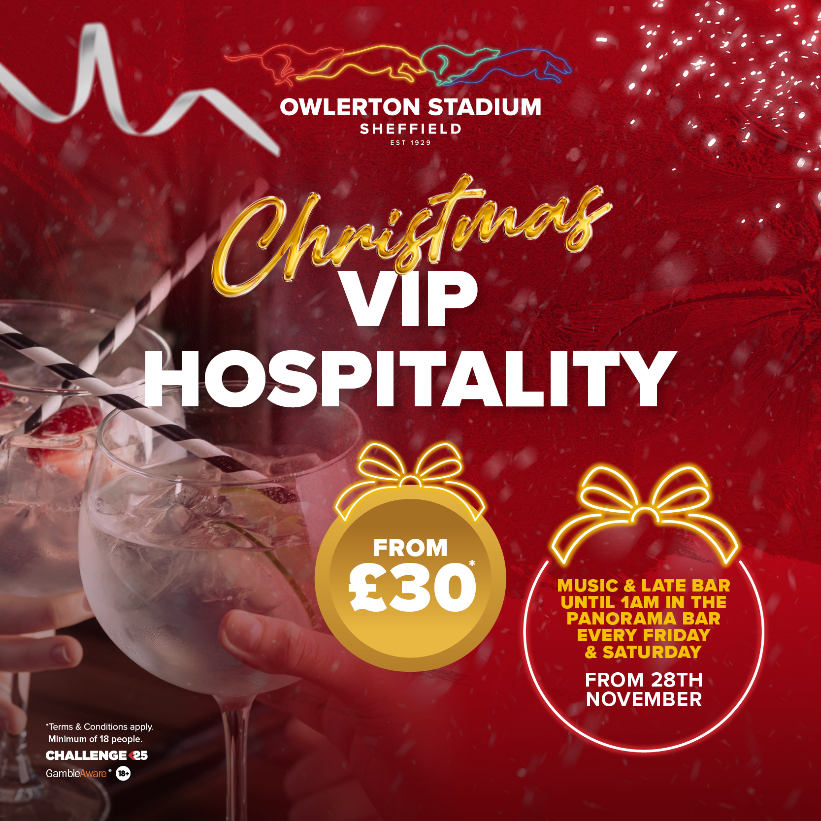 Christmas Party Venue - Owlerton Stadium