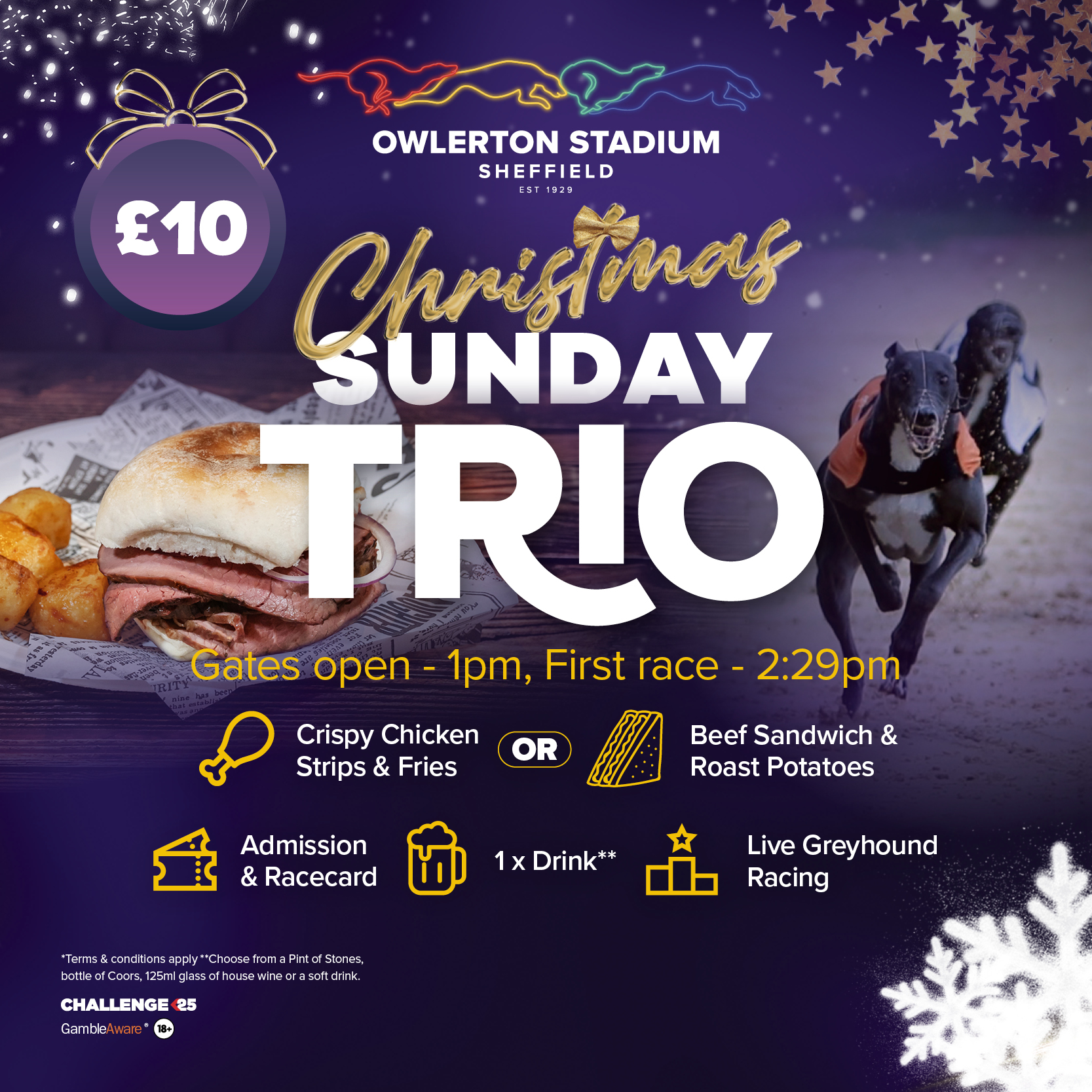 Christmas Party Venue - Owlerton Stadium